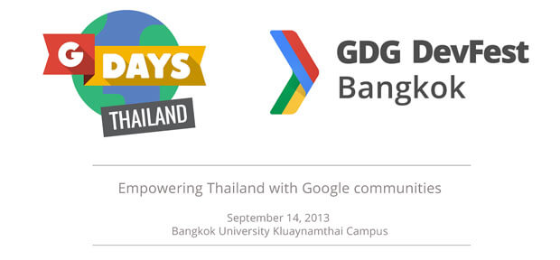 GDays-Thailand-GDG-DevFest-Bangkok