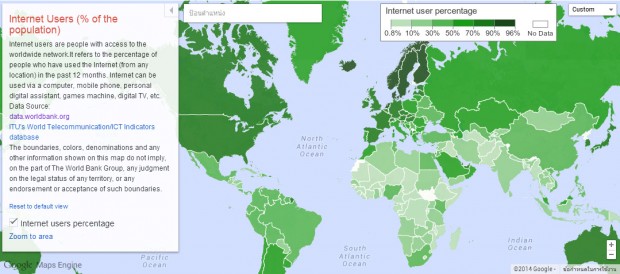googlemap-internet-users