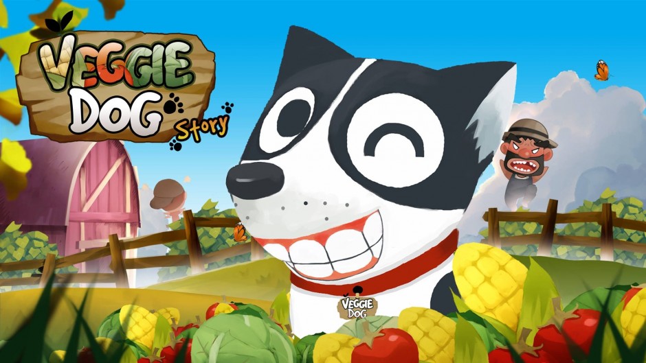 Veggie Dog Story เกมส์น่ารักน้องหมาชอบกินผัก เว็บไซต์