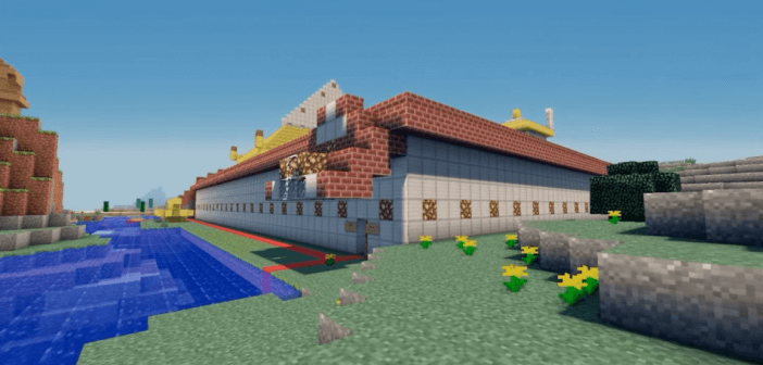 นักเรียนชั้น ม.1 ใช้เกม Minecraft สร้างฉากต่าง ๆ จากเรื่องนิราศภูเขาทองส่งอาจารย์
