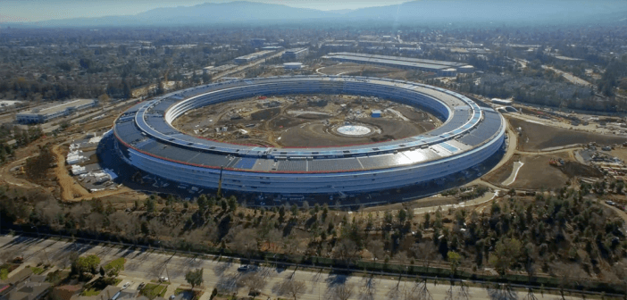 คลิปความคืบหน้าการก่อสร้าง Apple Campus 2 สำนักงานแห่งใหม่ของ Apple