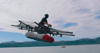 รถยนต์บินได้ผลงานบริษัท Kitty Hawk สตาร์ตอัปที่ Larry Page ร่วมลงทุน