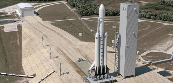 จรวด Falcon Heavy ก้าวสำคัญในการส่งมนุษย์ขึ้นสู่อวกาศของบริษัท SpaceX