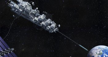ญี่ปุ่นทดสอบต้นแบบลิฟต์อวกาศ (Space Elevator) เป็นครั้งแรกของโลก Japan testing space elevator , obayashi.co.jp