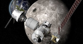 นาซ่าเตรียมการสร้างสถานีอวกาศโคจรรอบดวงจันทร์ในปี 2024 nasa-deep-space-gateway-habitat-to-orbit-the-moon