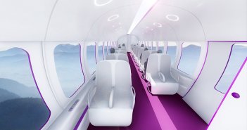 แนวคิด Hyperloop Pod ของบริษัท TransPod